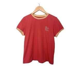 Patagonia Great Pacific Iron Works Organic Cotton T Shirt Women’s Sz Medium Red